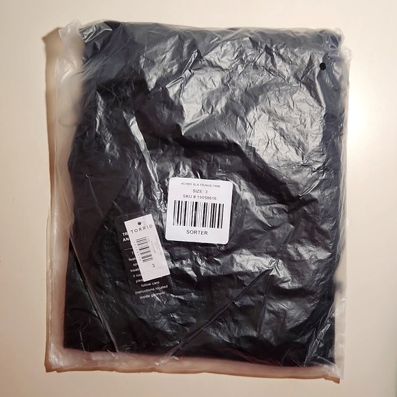 ❤️NWT VINTAGE TORRID LINGERIE - FRINGE CHEMISE STRAPPY FLAPPER COSPLAY - SIZE 4X - Picture 4 of 9